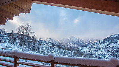 View from balcony
